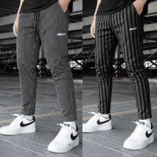 Stripe trouser