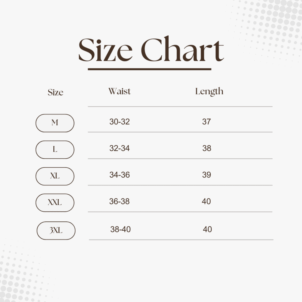 trouser size