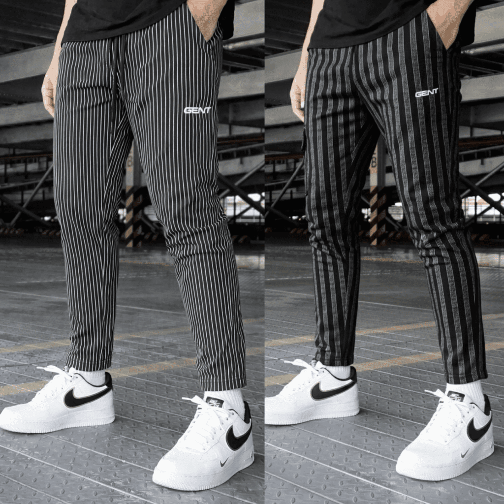 Stripe trouser